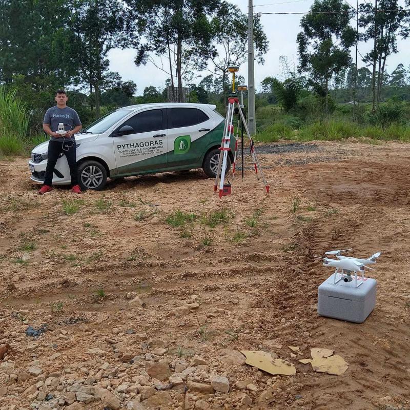 Levantamento Planialtim Trico Do Terreno Pythagoras Topografia